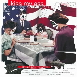 CD KISS MY ASS USA flag